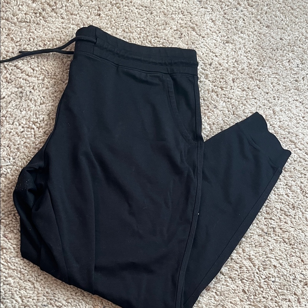 American giant black joggers